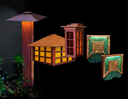 Temple Garden Outdoor Lighting