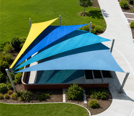 Shade ’N Net commercial shade structures
